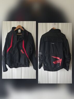 Thor Black Jacket with Red Accents Large Men's Performance Coat